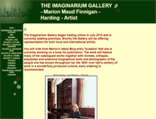 Tablet Screenshot of marionharding.net